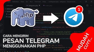 Cara Mengirimkan Pesan / Chat ke Telegram Menggunakan PHP
