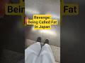 FAT in JAPAN?? Getting back at the old lady who called me out #japanlife