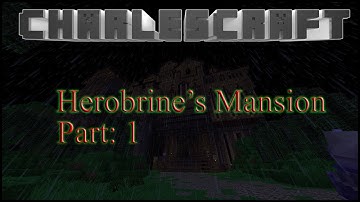 Minecraft 1.4.5 Herobrines mansion adventure map Ep1