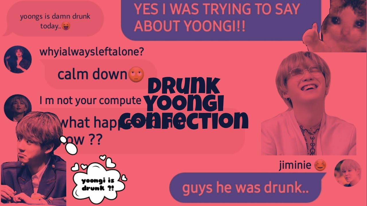 BTS-TEXTS dRuNk yOonGi propOsAl 🤪