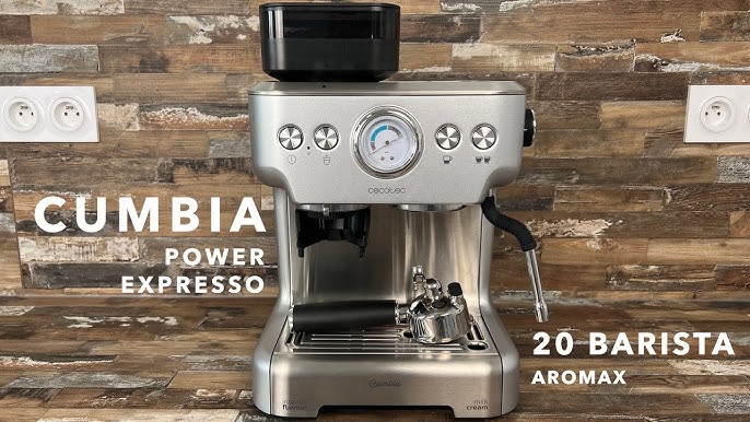 Cafetera express Cumbia Power Espresso 20 Barista Aromax