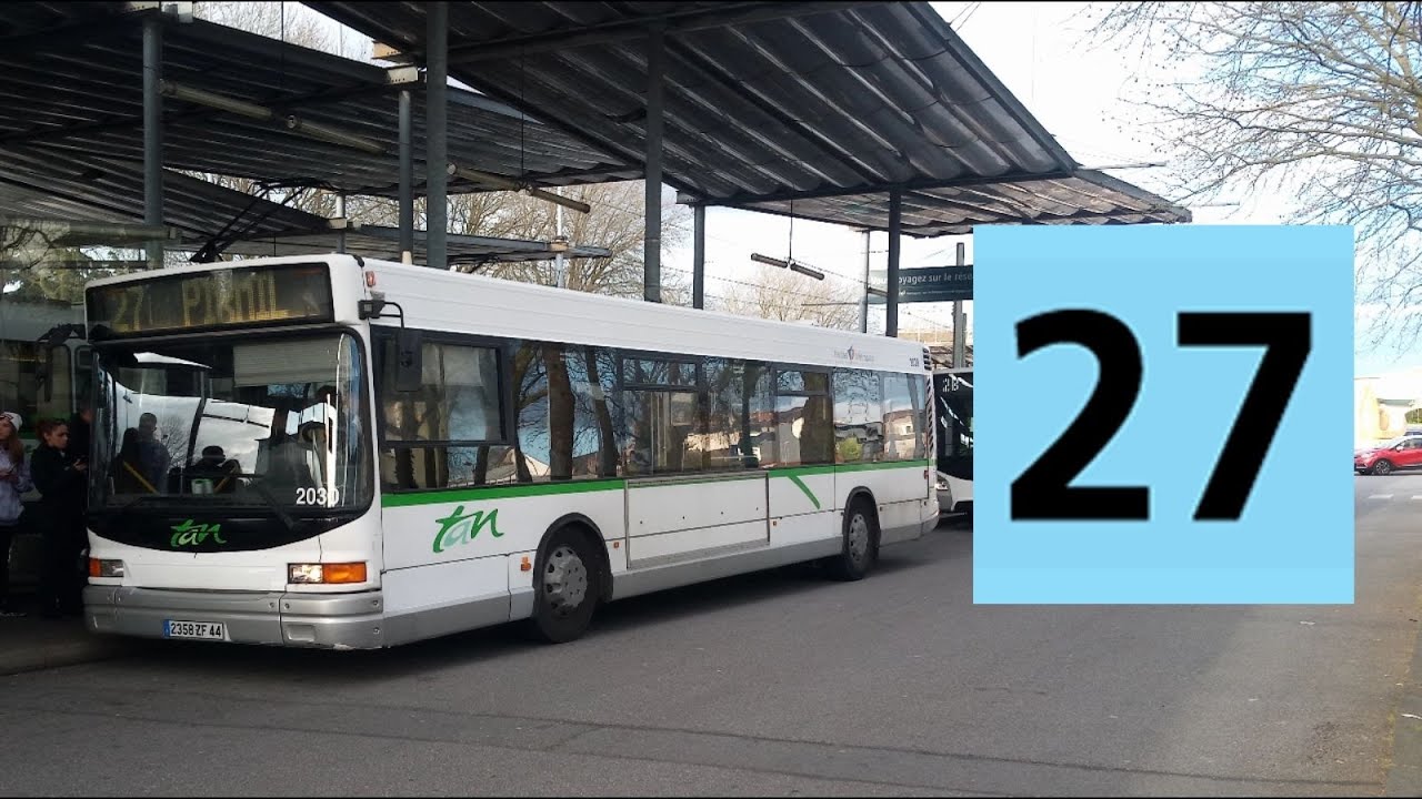Heuliez GX317 MIDR €1 N°2030 - Ligne 27 entre La Herdrie et Pirmil - Réseau TAN - Nantes