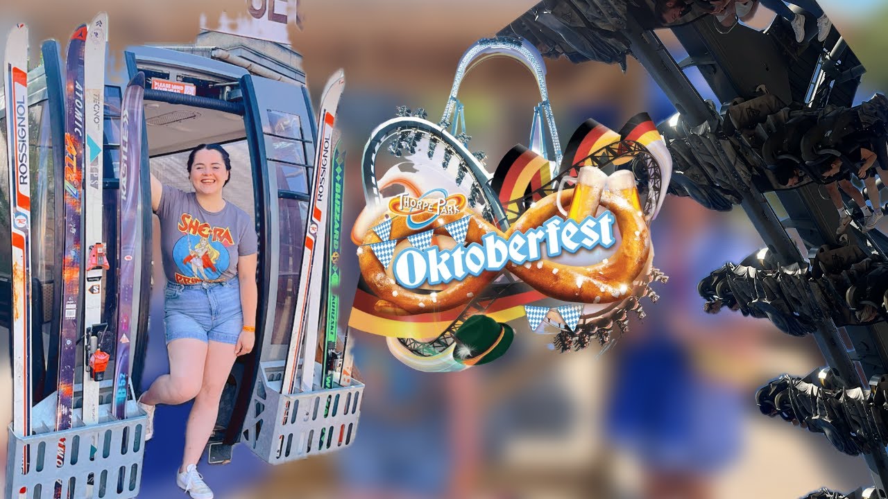 Thorpe Park Oktoberfest Vlog | Thorpe Park | A day at Thorpe Park Oktoberfest| Vlog September 2023
