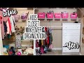Kid's Closet EXTREME Makeover | Closet Organization | Organize & Declutter | Kids Closet Tour