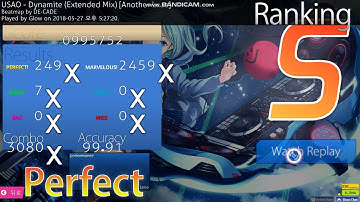 [osu!mania] ★4.09 USAO - Dynamite (Extended Mix) [Another Lv.11] FC