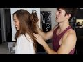 MY FIANCÉ DOES MY HAIR