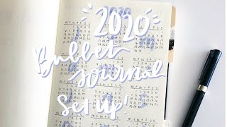 2020 Minimal Bullet Journal Set Up | LindseyScribbles