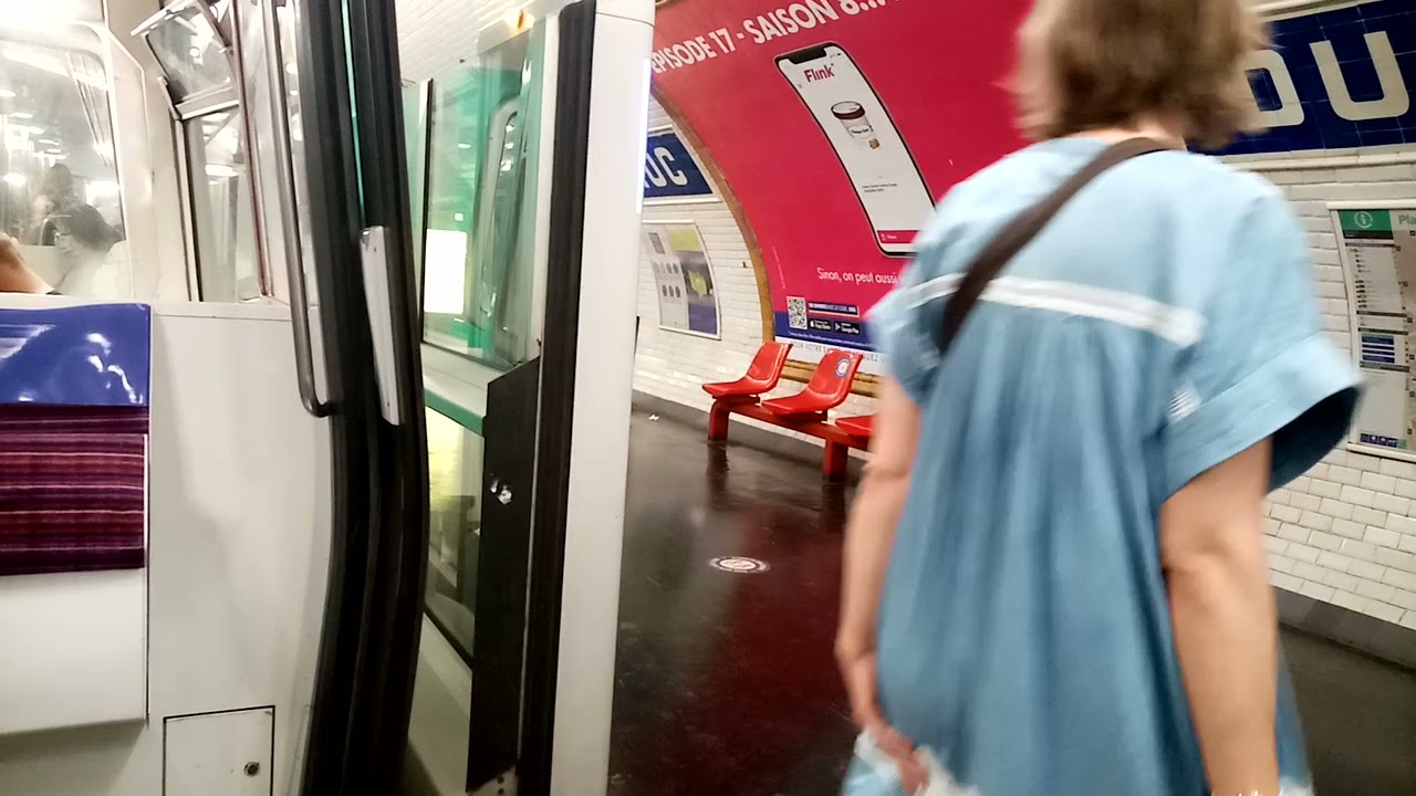 [Paris] Ligne 13 MF77 Trajet entre Saint Lazare et Plaisance