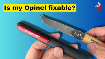 Victorinox Dual Knife Sharpener vs Opinel? Idiotproof Sharpening? Part 8.