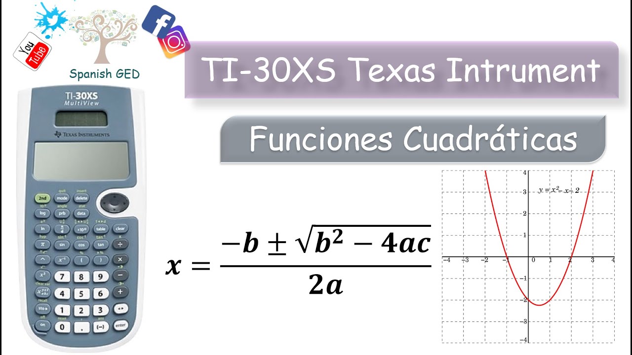 Como Usar La Calculadora Ti 30xs Como Usar La Calculadora Ti 30xs