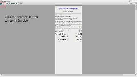 9.How to use Void Bill