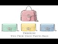 Gucci Pastel Bags Evil 😈 Twin Unboxing