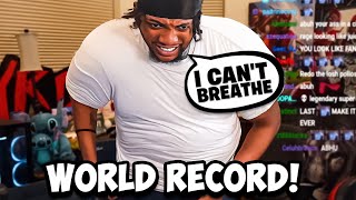 I Tried Putting On 1000 Shirts On Stream.. WORLD RECORD