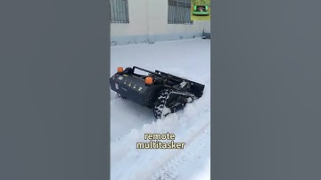 Vigorun VTLM800 unmanned tracked mowing robot for sale made by Vigorun Tech #rcmower#lawnmower