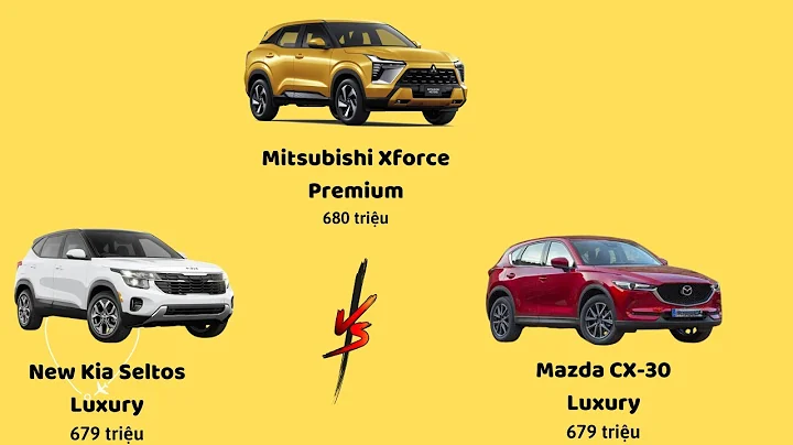 So sánh Mitsubishi Xforce Premium vs New Kia Seltos Luxury vs Mazda CX-30 Luxury .