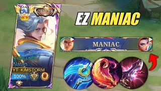 ACHIEVE EASY MANIAC❗THIS NATAN BUILD WILL SHRED ENEMIES EASILY🔥