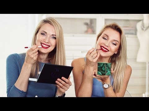 УЧУ СЕСТРУ КРАСИТЬСЯ! :D ПРОБУЕМ НОВУЮ КОСМЕТИКУ!