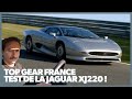 Sylvain teste la jaguar xj220  top gear france