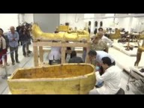 Restoration of King Tut's coffin to take up to nine months