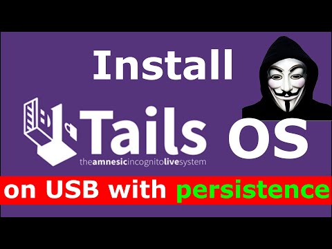 Install Tails OS on USB key with persistence (Easy step by step guide)