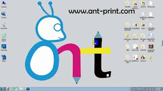 How to install the Antprint wall printer software ultraprint and betterprint (Step.0)