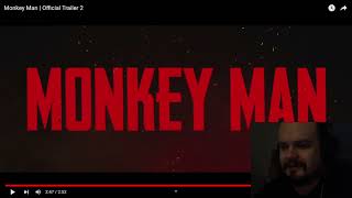 Monkey Man Trailer 2 REACTION