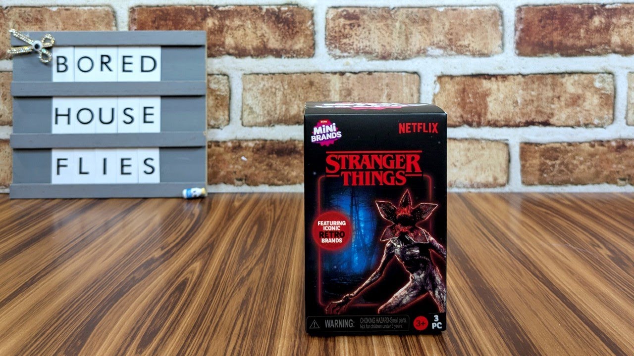 Mini Brands Stranger Things Mystery Toy Unboxing - YouTube