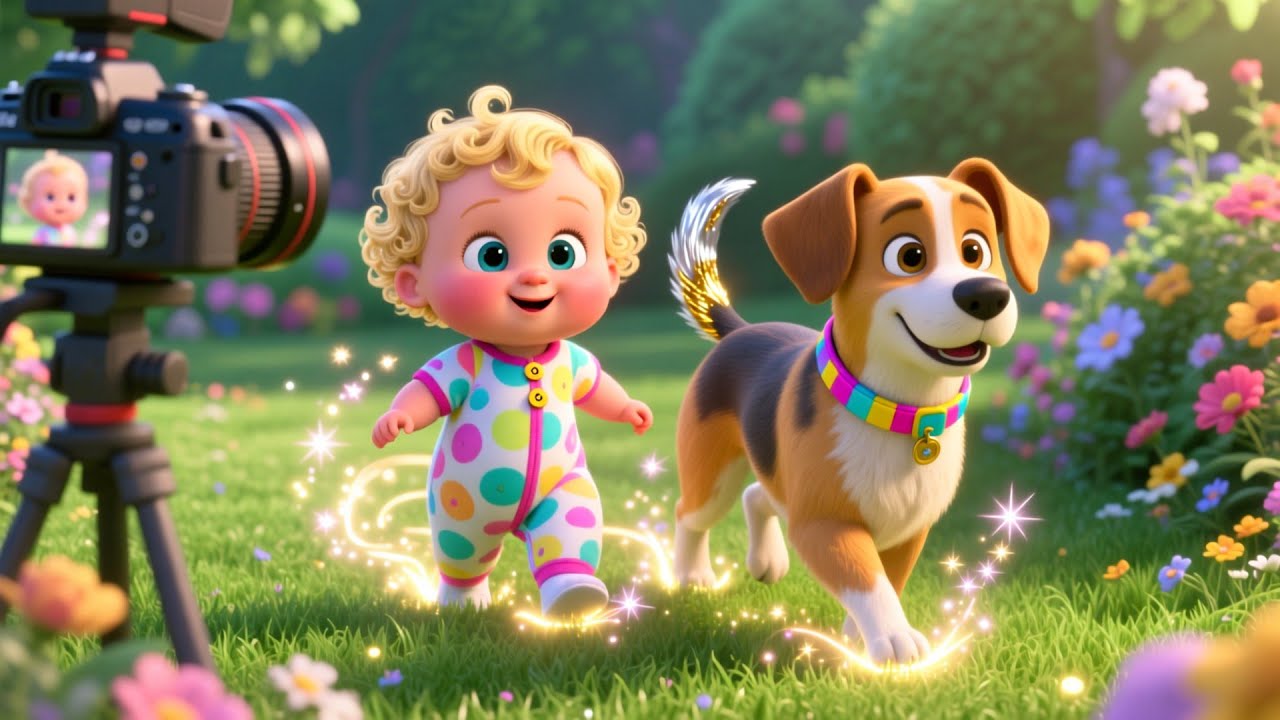 Sunny Yard Play Song ☀️🏡 | Fun Outdoor Learning for Kids | Preschool Activity Video