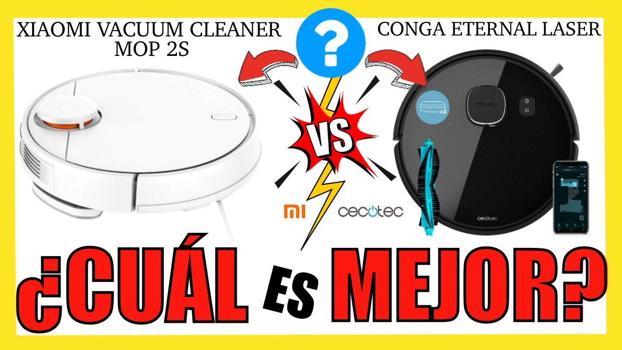 🚨 LOS PROBAMOS  💥COMPARATIVA Xiaomi Vacuum Mop 2S vs Conga