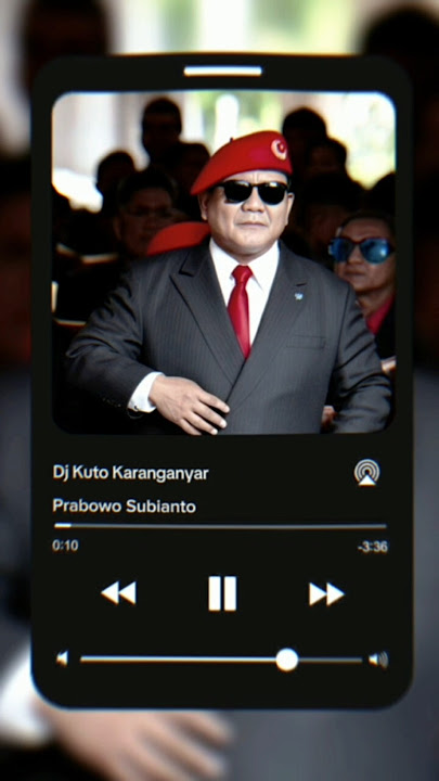 Cover Ai Pak Prabowo | Dj Kuto Karanganyar #fyp #xyzbca #cover #beranda #ai