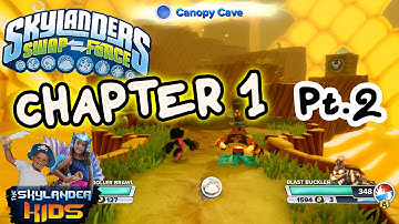 Lets Play Skylanders Swap Force: Part 2 - Mount Cloudbreak 2 of 2 (Chapter 1)