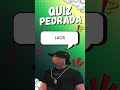 SÓ OS EXPERTS PASSAM 😈🌍 (QUIZ PEDRADA)
