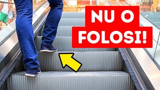 Iată de ce să nu folosești niciodată o scară rulantă oprită pe post de scară obișnuită