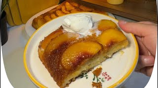 🍑 Şeftalili kek sevenler burada mı? 😍 Yumuşacık, mis kokulu ve nefis! 🍰✨