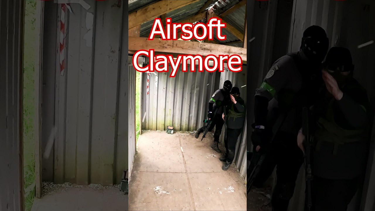 AIRSOFT Claymore Mine in Action