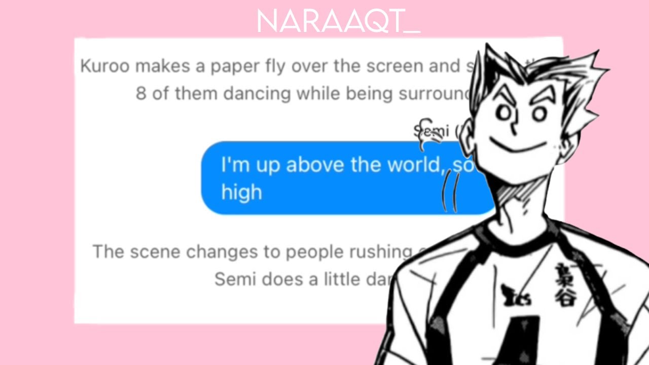 Haikyuu texts | Haikyuu x SKZ | S CLASS | Naraaqt_