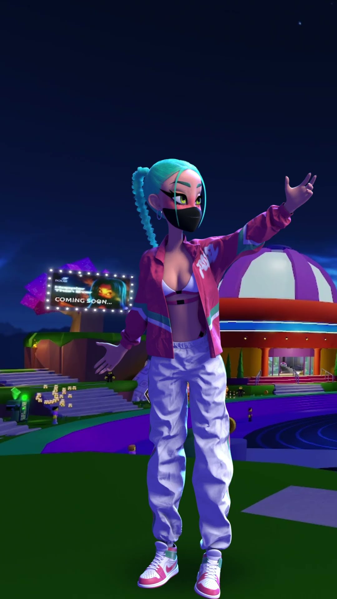 POLAR ON ROBLOX! Come see the concert now for free!??