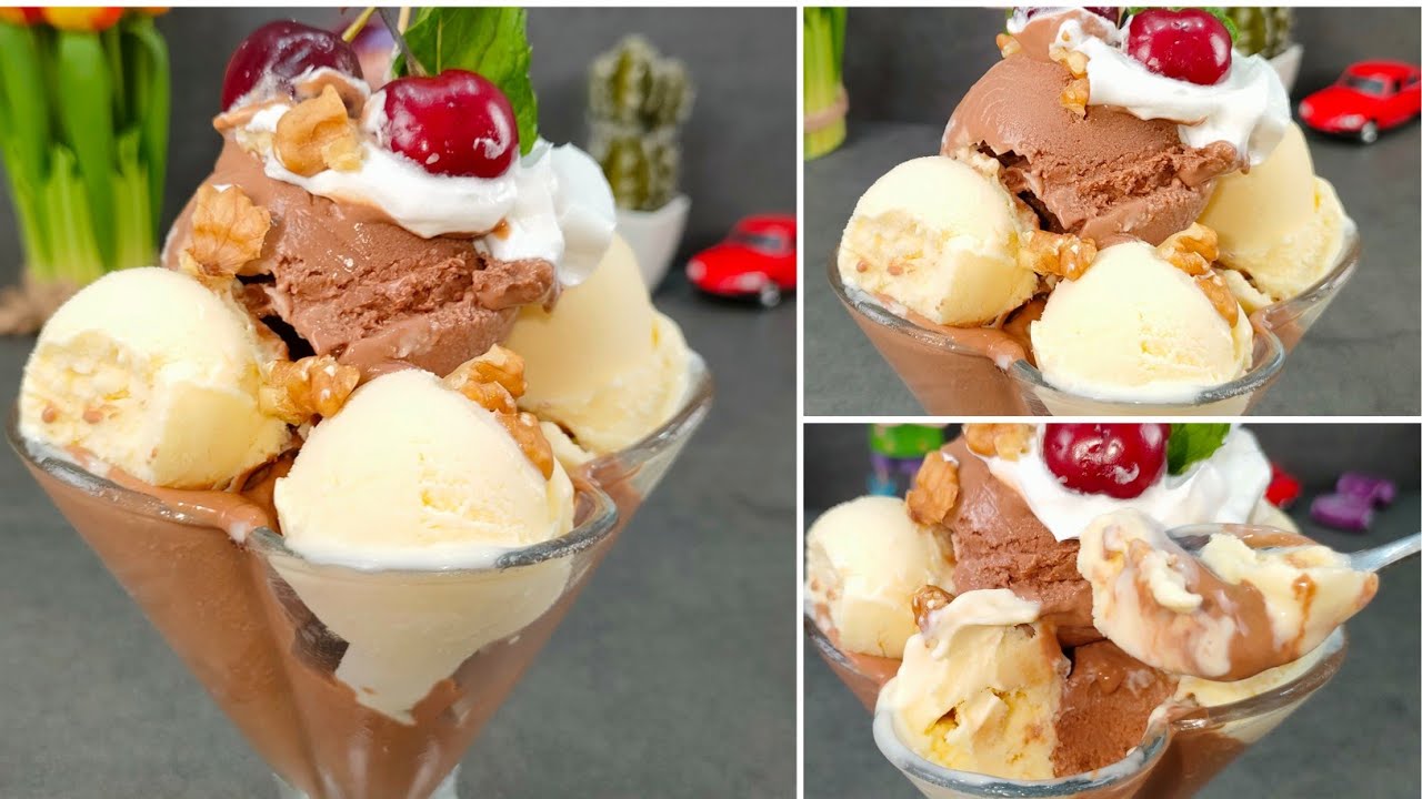 لن تشتري أيس كريم بعد الآن 😍! أيسكريم إقتصادي أحسن من الجاهز .. هاد الوصفة عمرك متبدليها لا تفوتكم 👌