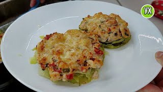"Fancy" recipe from young cabbage! Worth making or not? Lazy cabbage rolls in a new way.