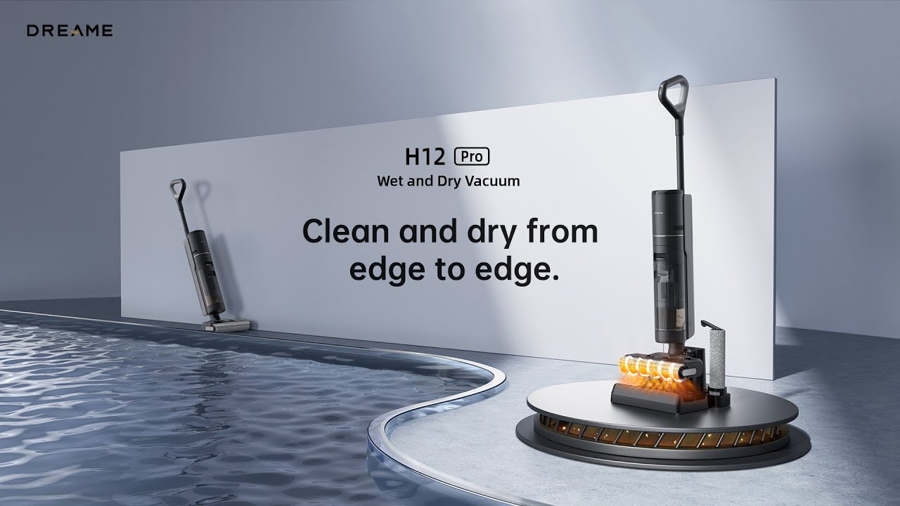 Dreame H12 Pro Wet & Dry Edge-Cleaning Vacuum Cleaner for Home