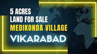 Land For Sale In Medipally Village,Pudur Mandal,Vikarabad Dist