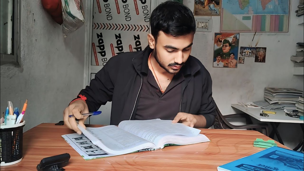 DAY-203 BIHAR DAROGA STUDY ROUTINE VLOG | Bihar si aspirant life in ...