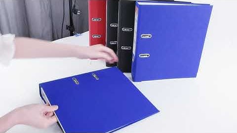 Lever arch file folder for office use