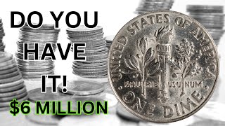 roosivelt one cent dime coin coin worth a lot of money!