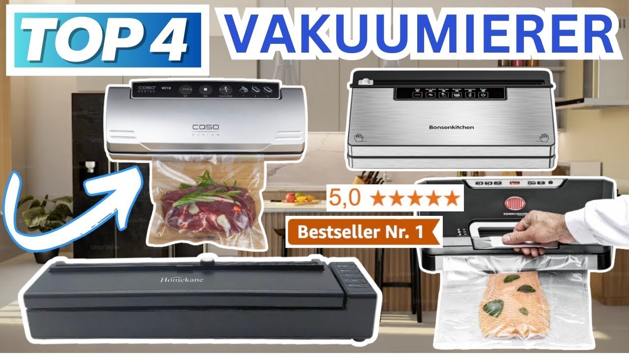 Beste VAKUUMIERER (Testsieger 2026)