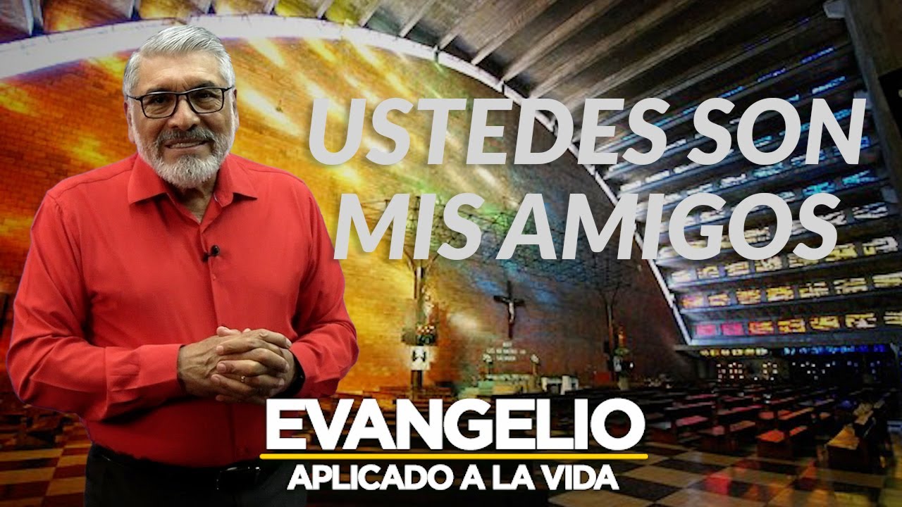 USTEDES SON MIS AMIGOS | Evangelio Aplicado (SAN JUAN 15, 9-17) - SALVADOR GOMEZ