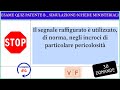 Esame Quiz Patente B - Simulazione Schede Ministeriali | Scheda 04