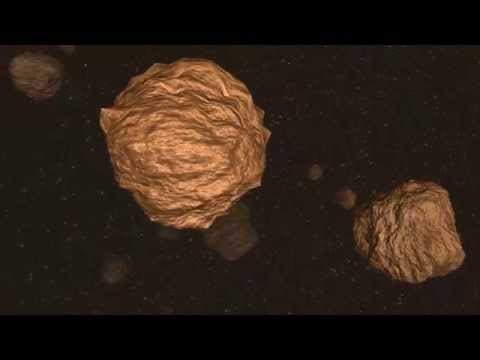 Asteroids 3D Cosmic explosion