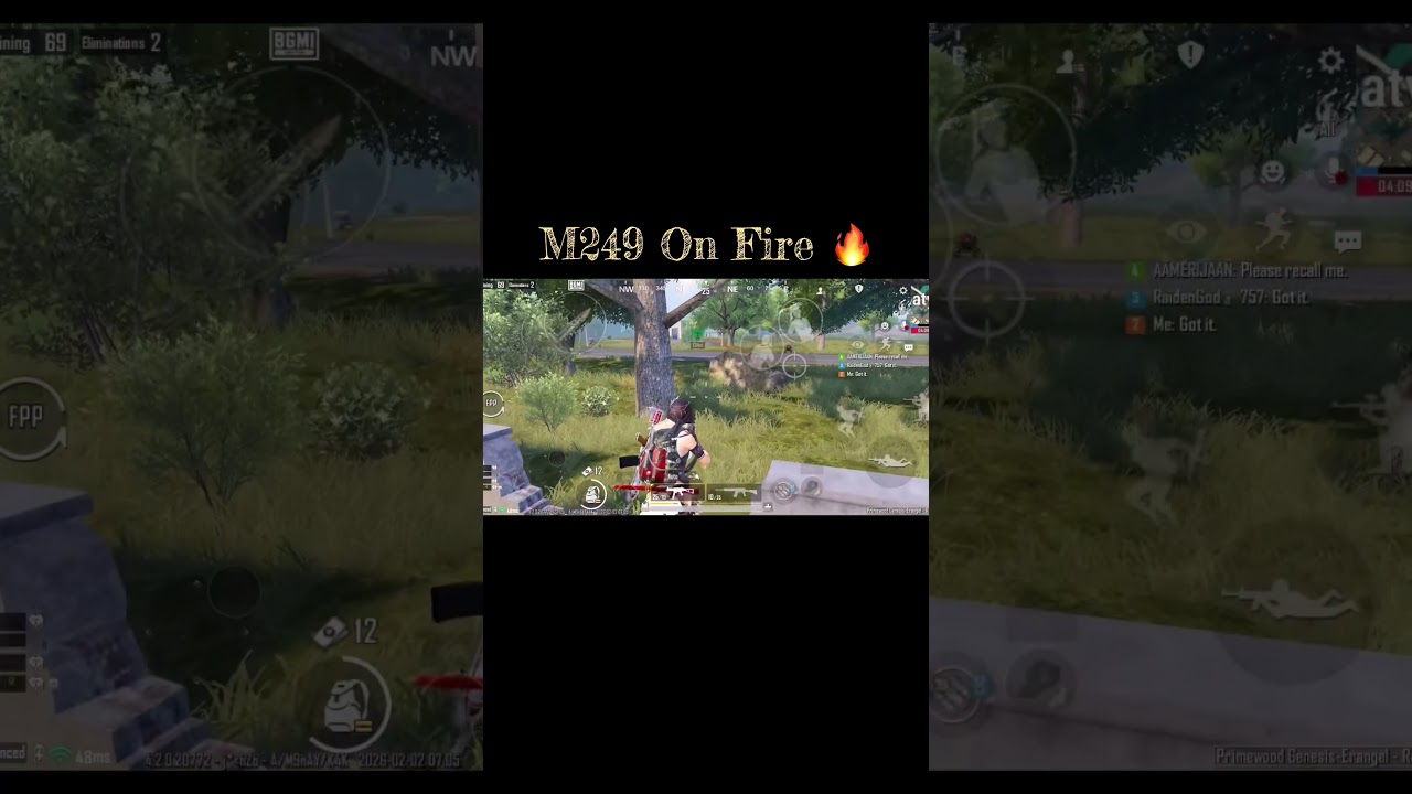 M249💀#m249shorts #trendingshorts #bgmishorts #pubgshorts #1v2clutch #bgmiviral