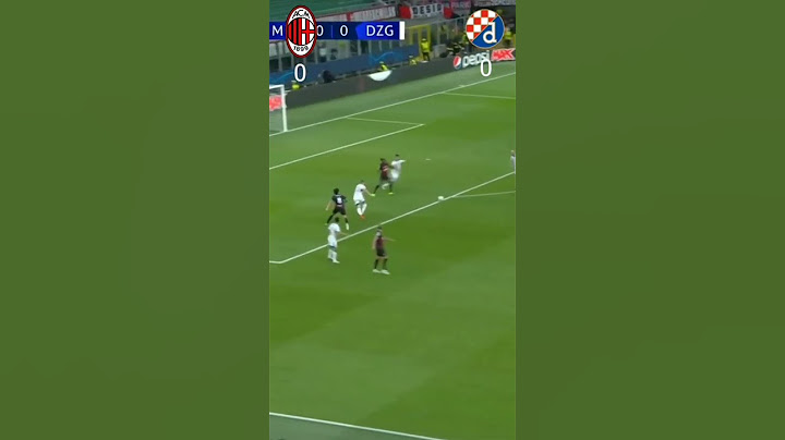 Dinamo Zagreb vs AC Milan goals#shorts#youtube